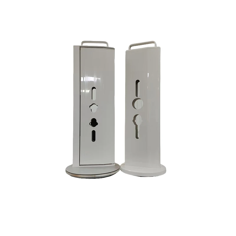 Minimalist-Style Plastic Door Lock Display Stand